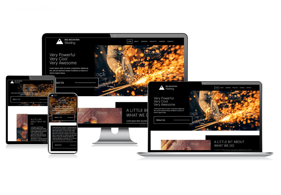 Ginbertacct created website design and built website for Moodja